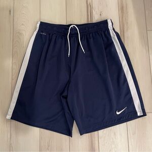 Nike Dri-Fit Guys Junior Navy Gym Active Athletic Basketball Shorts